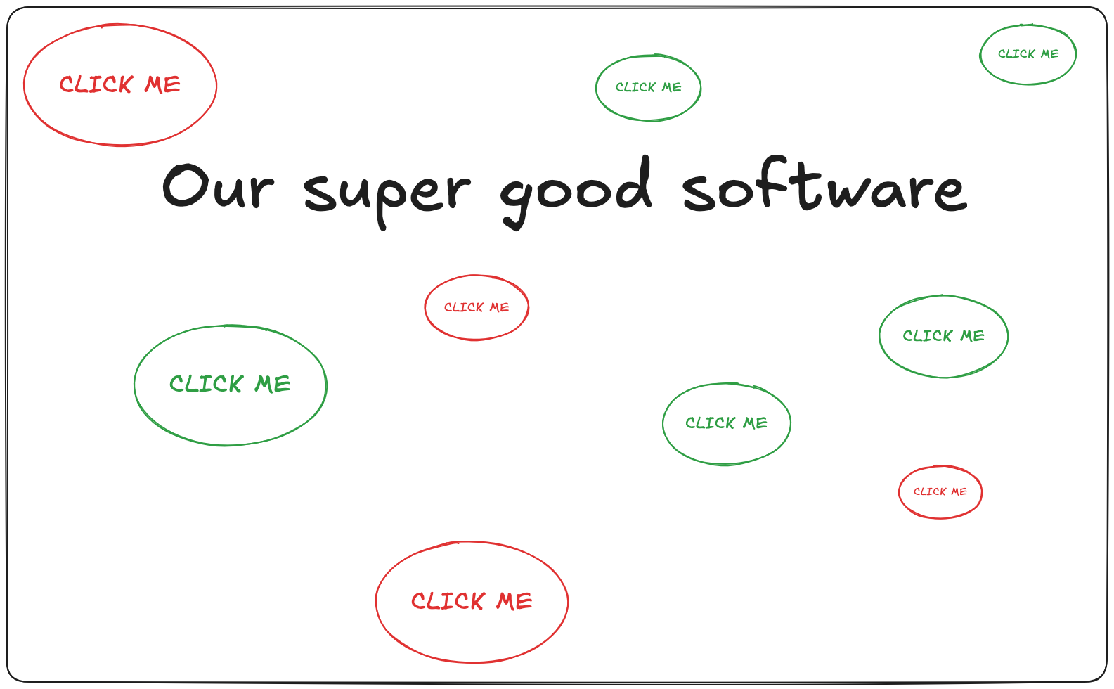 A Christmas tree software
